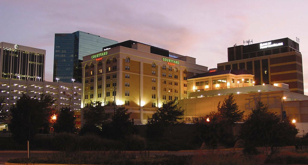 Hotel Courtyard By Marriott Norfolk Downtown Esterno foto